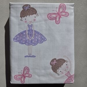 Pink and Purple Ballet Shower Curtain